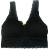 Coobie Women's Comfort Bra with Lace Trim