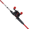 Abu Garcia Black Max & Max X Low Profile Baitcast Reel and Fishing Rod Combo