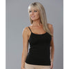 Seamless Thin Strap Cami, Black