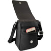 Roma Leathers Compact Concealment Crossbody Bag Wire reinforcement strap & Lockable YKK zippers