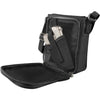 Roma Leathers Compact Concealment Crossbody Bag Wire reinforcement strap & Lockable YKK zippers